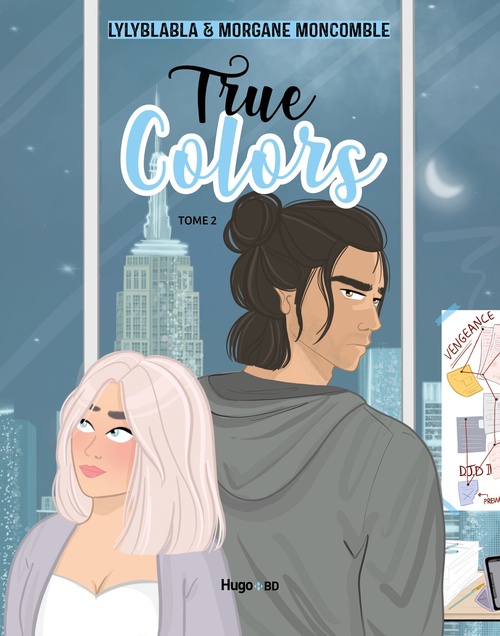 ebook cover of True colors - Tome 2, by Morgane Moncomble, Lyly Blabla