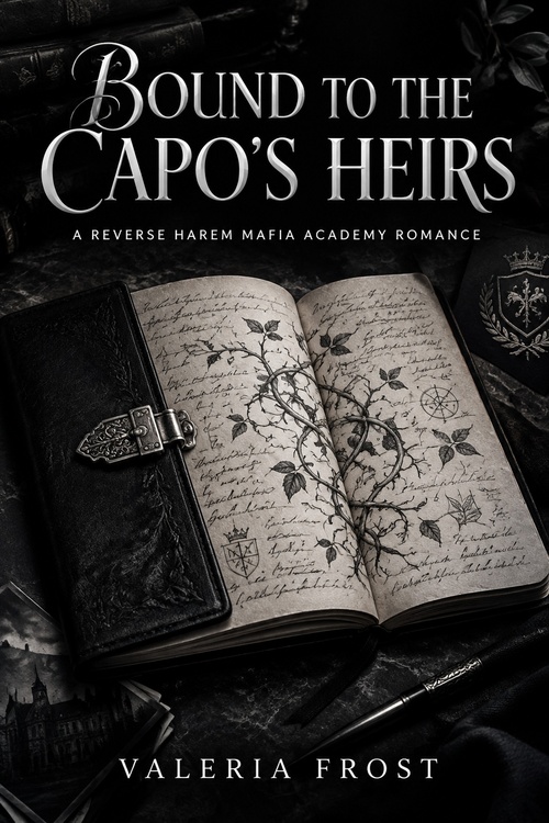 Couverture ebook de Bound to the Capo's Heirs, de Valeria Frost