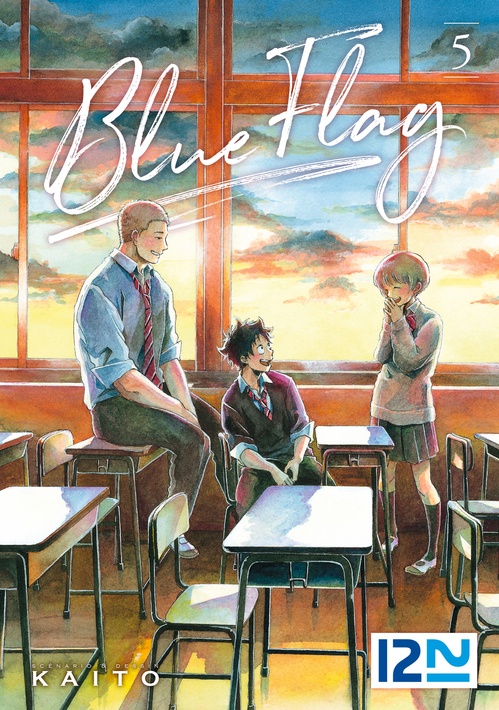 Couverture ebook de Blue Flag - tome 5, de Kaito