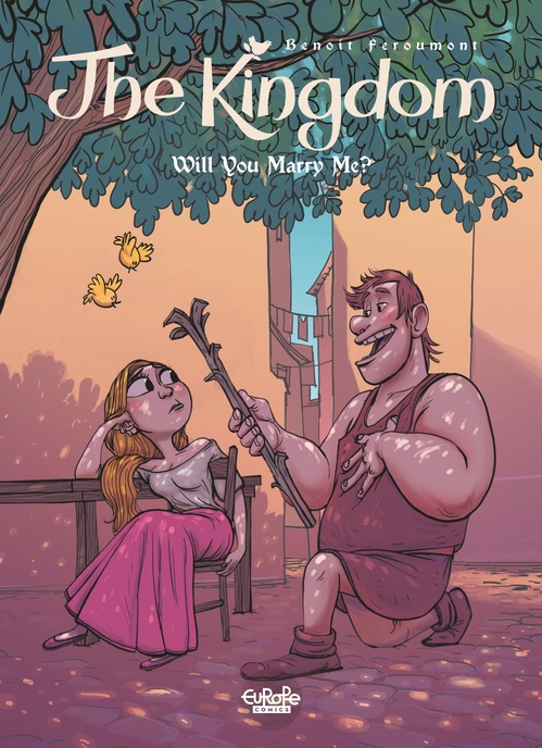 Couverture ebook de The Kingdom - Volume 4 - Will You Marry Me?, de Benoît Feroumont