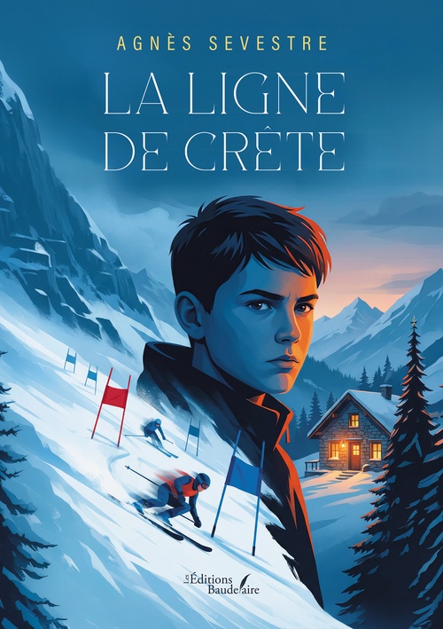 Couverture ebook de La ligne de crête, de Agnès Sevestre