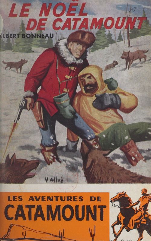 Couverture ebook de Le noël de Catamount, de Albert Bonneau