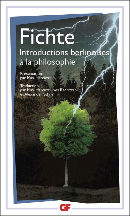 ebook cover of Introductions berlinoises à la philosophie, by Johann gottlieb Fichte