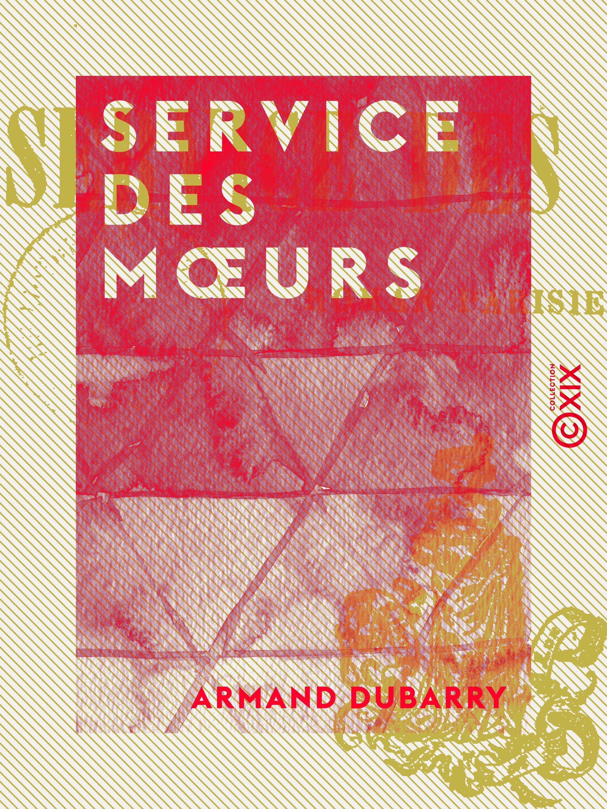 Couverture ebook de Service des moeurs, de Armand Dubarry