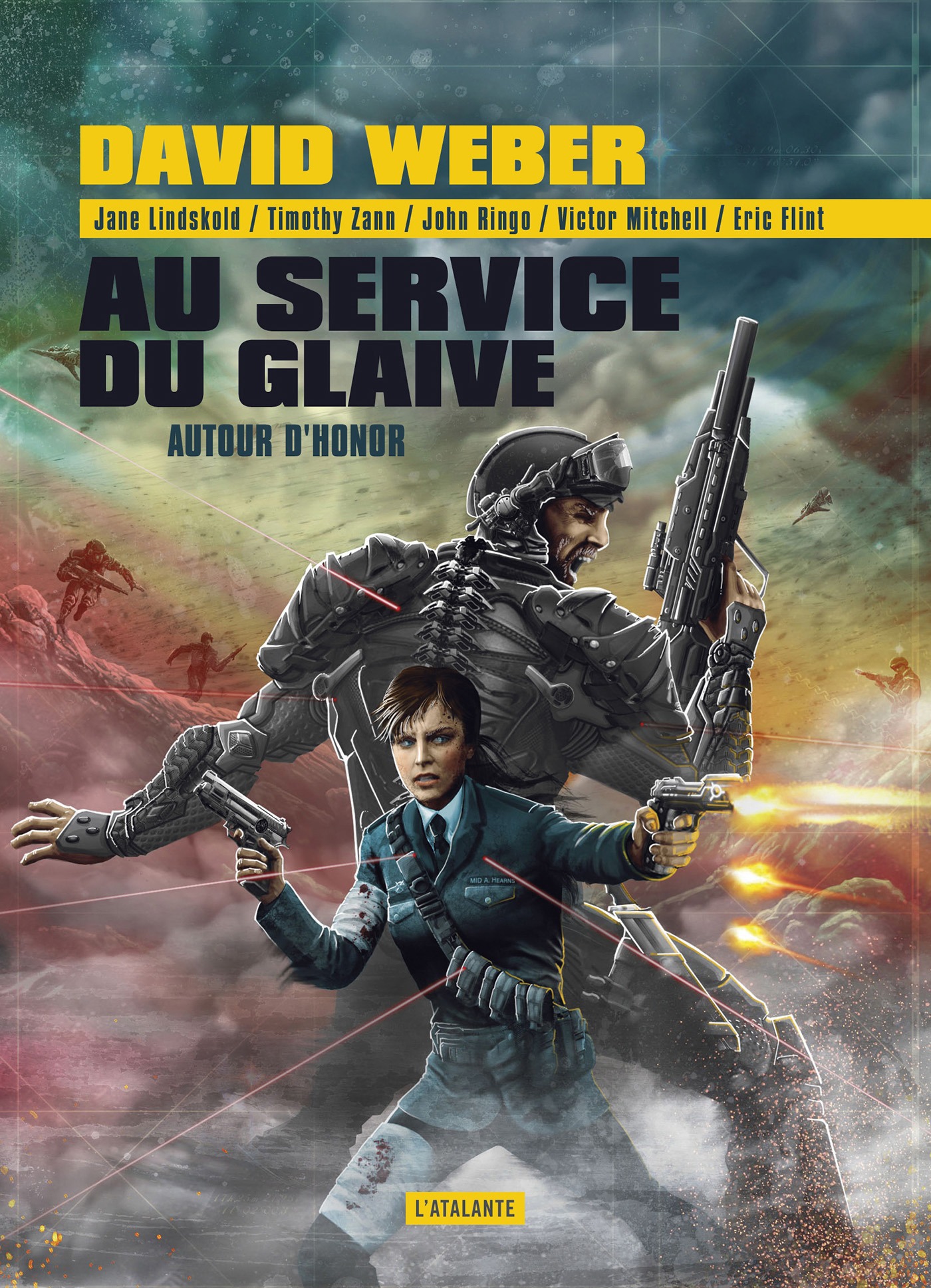 Couverture ebook de Au service du Sabre, de Collectif, David Weber