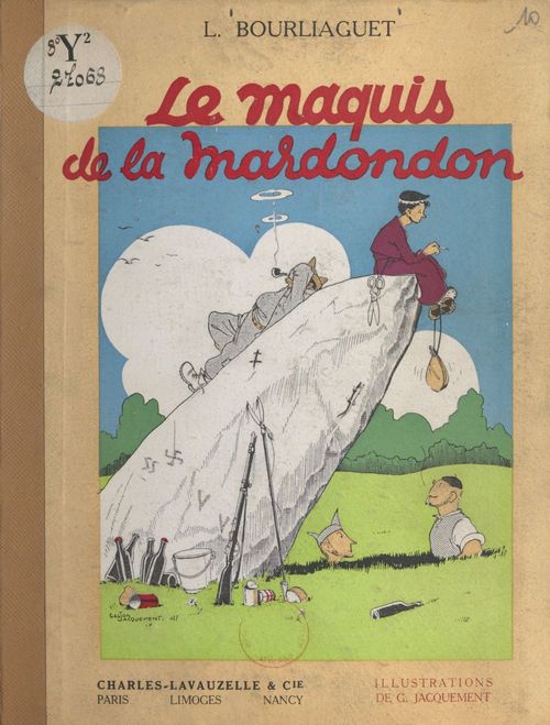 Couverture ebook de Le maquis de la Mardondon, de Leonce Bourliaguet