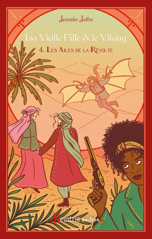 ebook cover of La Vieille Fille & le Viking, by Jennifer Joffre, Elléa Bird