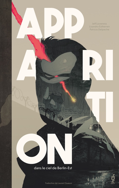 Couverture ebook de Apparition dans le ciel de Berlin-Est, de Jeff Loveness