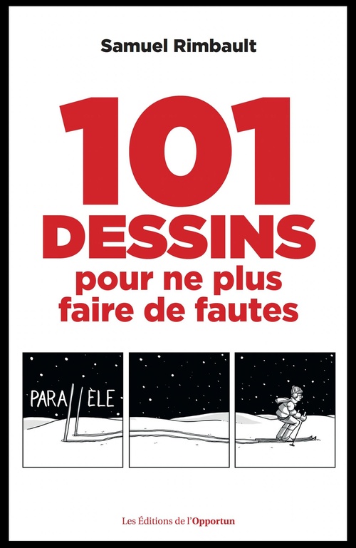 Couverture ebook de 101 dessins pour ne plus faire de fautes, de Samuel Rimbault