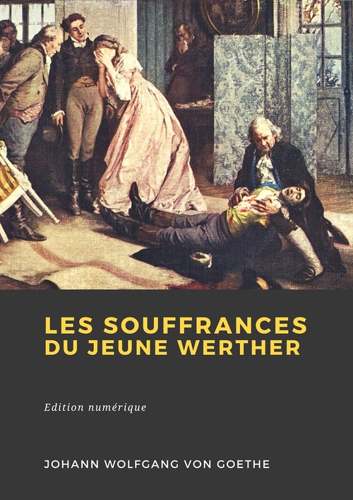 Couverture ebook de Les Souffrances du jeune Werther, de Johann Von Goethe