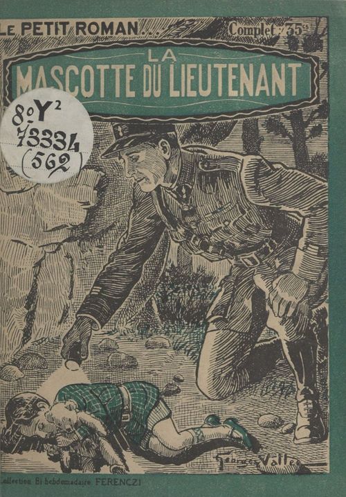 Couverture ebook de La mascotte du lieutenant, de Anny Lorn