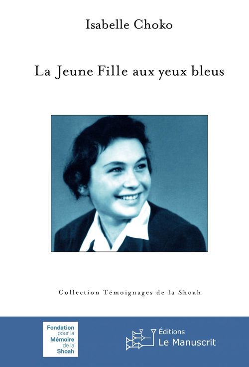 ebook cover of La Jeune Fille aux yeux bleus, by Isabelle Choko