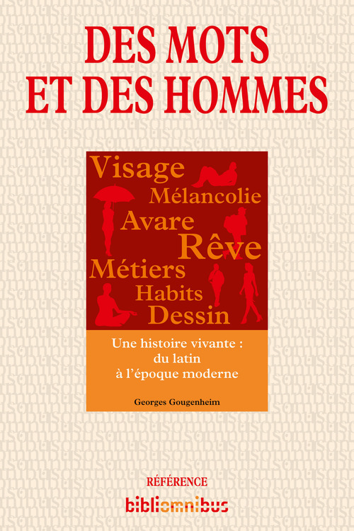 ebook cover of Des mots et des hommes, by Georges Gougenheim