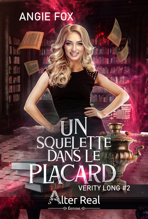 Couverture ebook de Un squelette dans le placard, de Angie Fox