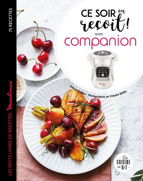 Couverture ebook de Ce soir on reçoit avec Companion, de Audrey Cosson
