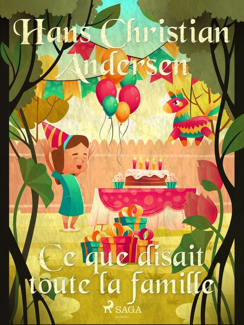 ebook cover of Ce que disait toute la famille, by Hans Christian Andersen