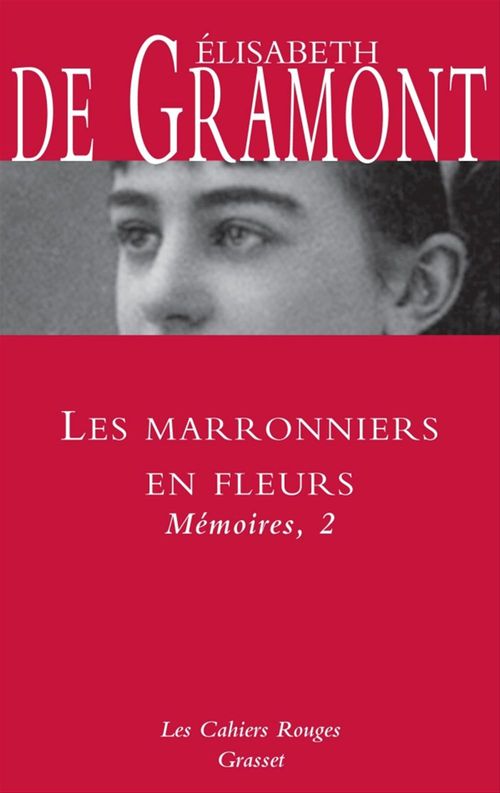 ebook cover of Les marronniers en fleurs, by Elisabeth de Gramont