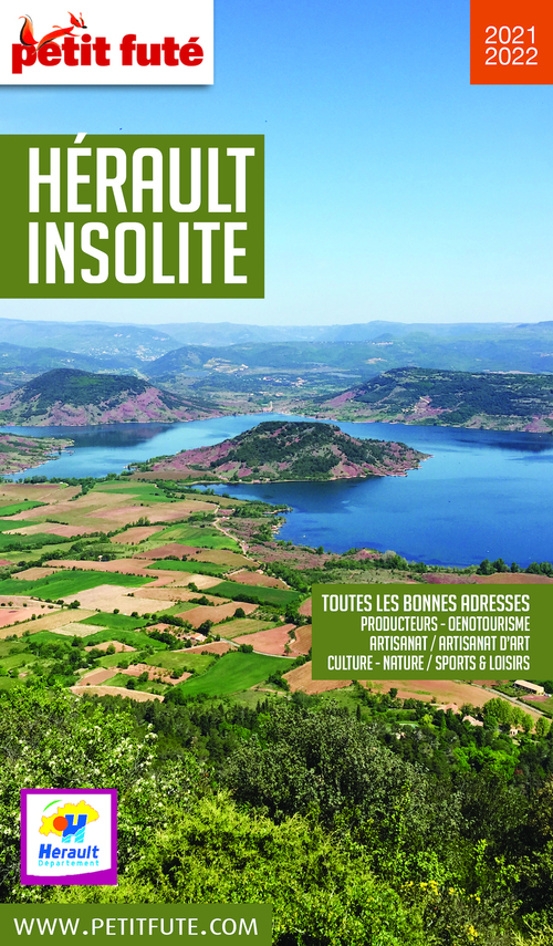 Couverture ebook de HERAULT INSOLITE 2021/2022 Petit Futé, de Collectif petit futé
