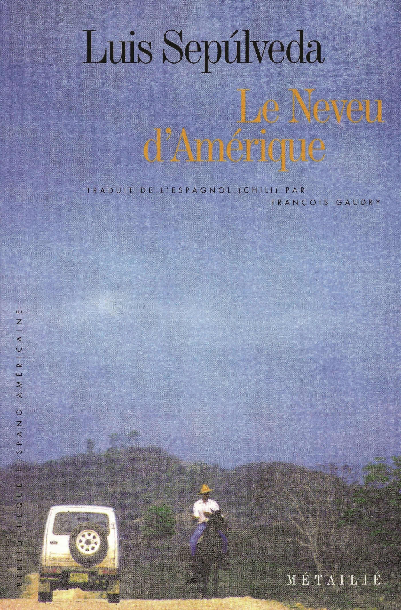 ebook cover of Le Neveu d'Amérique, by Luis Sepúlveda