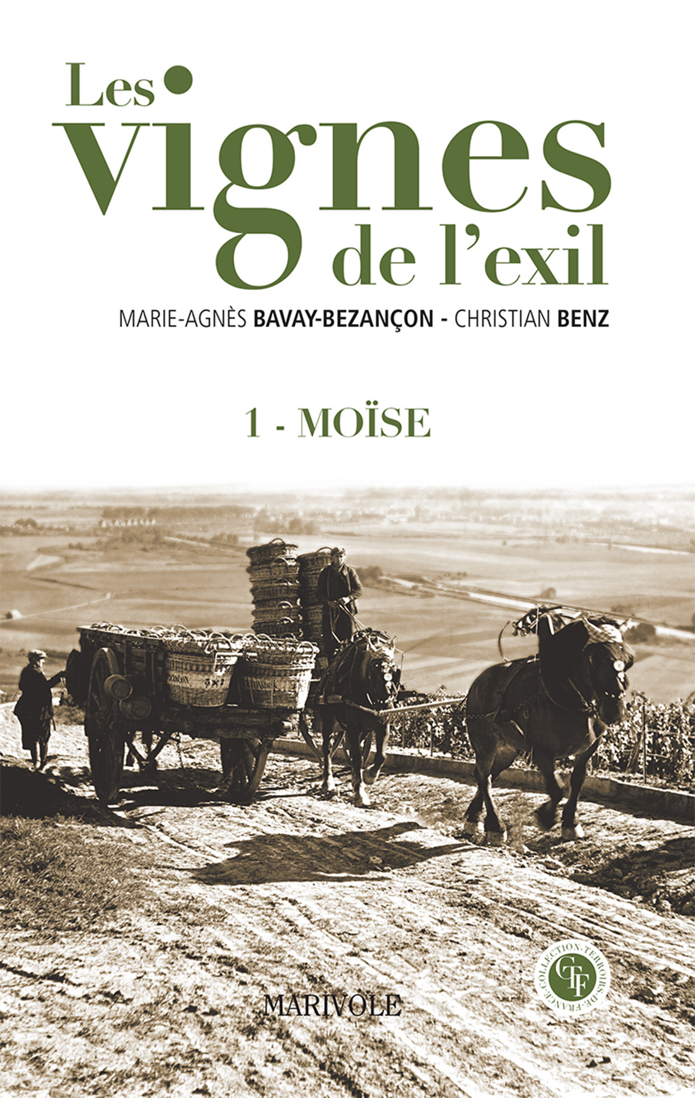 Couverture ebook de Les Vignes de l'exil, de Marie Bavay-Bezancon, Christian Benz