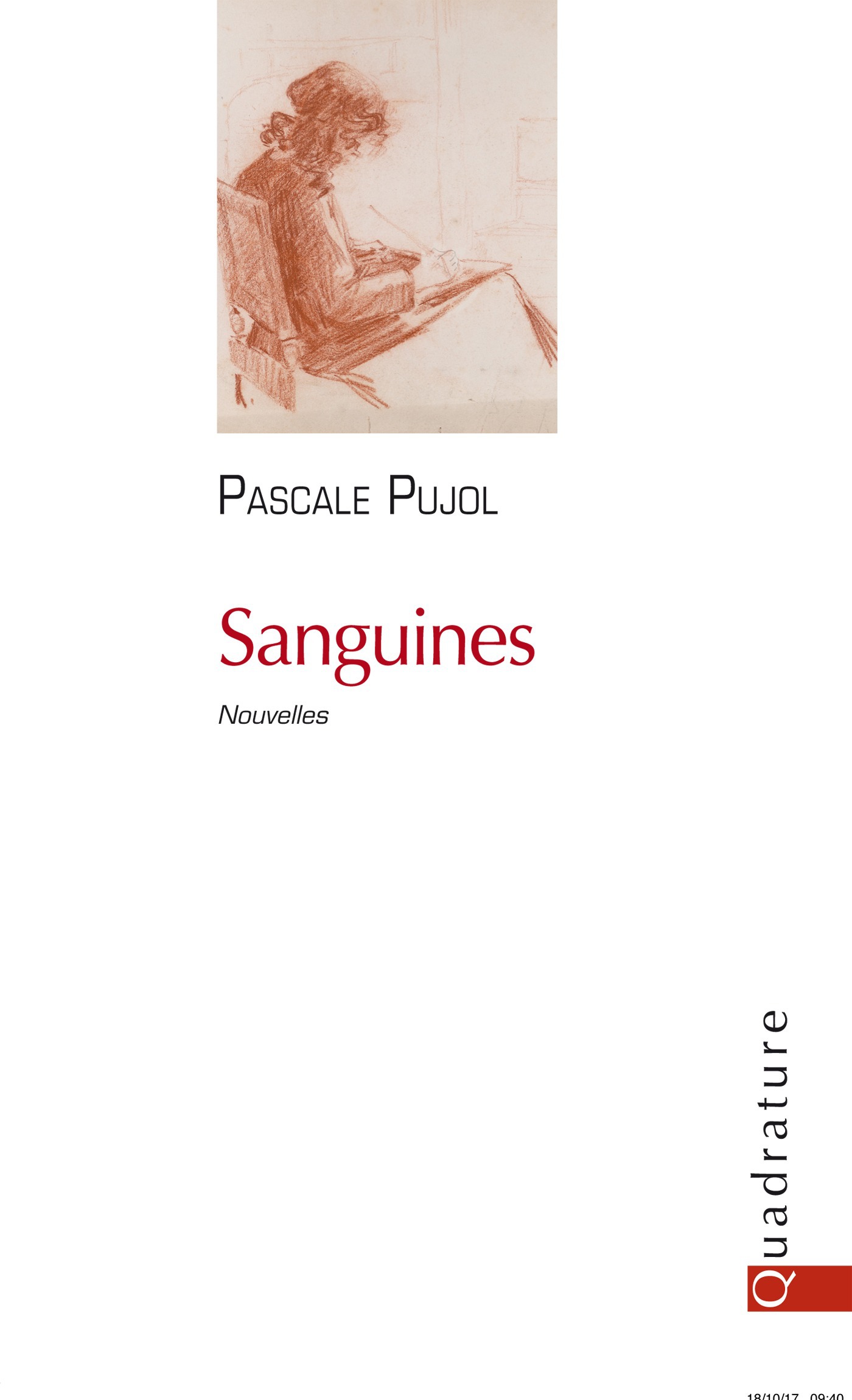 Couverture ebook de Sanguines, de Pascale Pujol