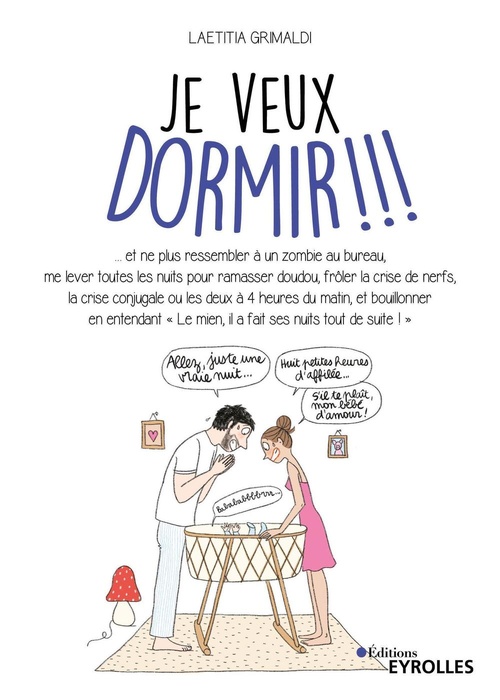 ebook cover of Je veux dormir !!!, by Laetitia Grimaldi