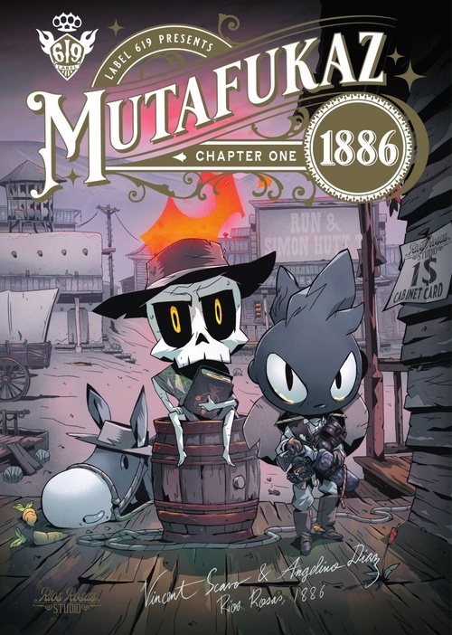Couverture ebook de Mutafukaz 1886 - Chapitre 1, de RUN