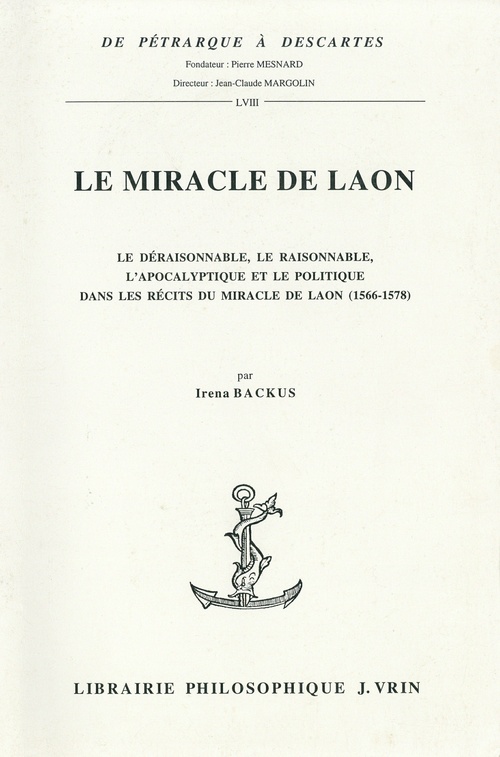 Couverture ebook de Le miracle de Laon, de Irena Backus