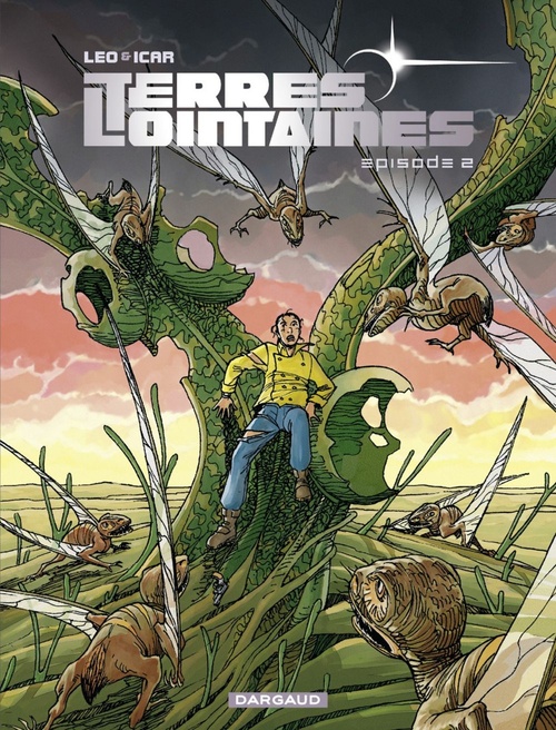 Couverture ebook de Terres lointaines - Épisode 2, de Christophe Semar, Léo, Icar