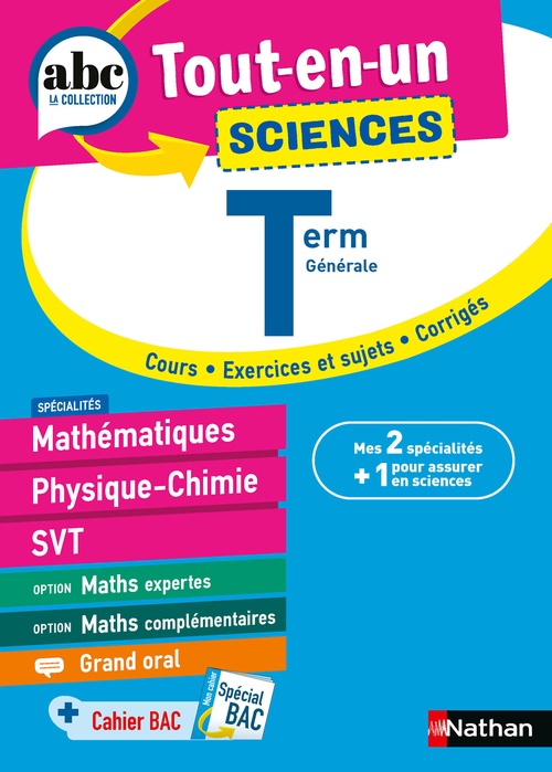 Couverture ebook de Tout-en-un - Sciences Term Générale, de Pierre-Antoine Desrousseaux, Karine Marteau-Bazouni, Christian Camara, Claudine Gaston