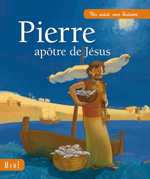 Couverture ebook de Pierre, apôtre de Jésus, de Boris Grébille, Anne de Bisschop