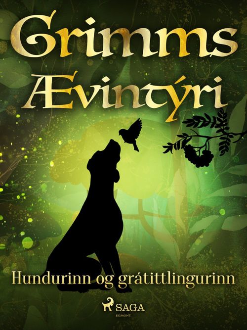 Couverture ebook de Hundurinn og grátittlingurinn, de GrimmsbræðUr