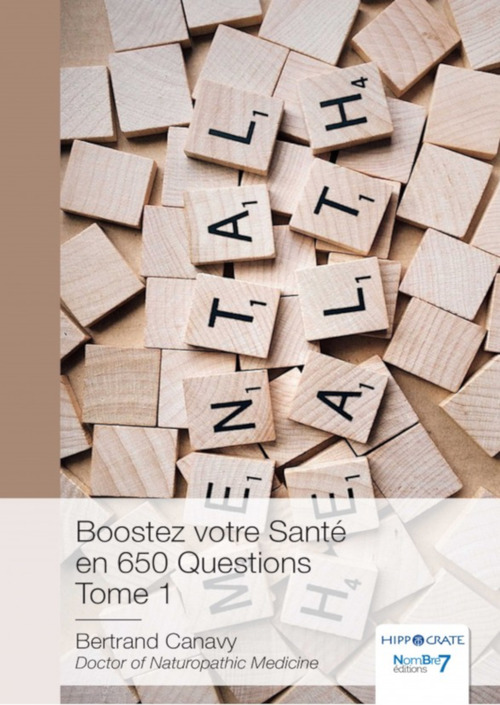 Couverture ebook de Boostez votre Santé en 650 Questions, de Bertrand Canavy