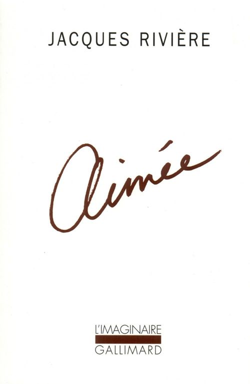 ebook cover of Aimée, by Jacques Rivière