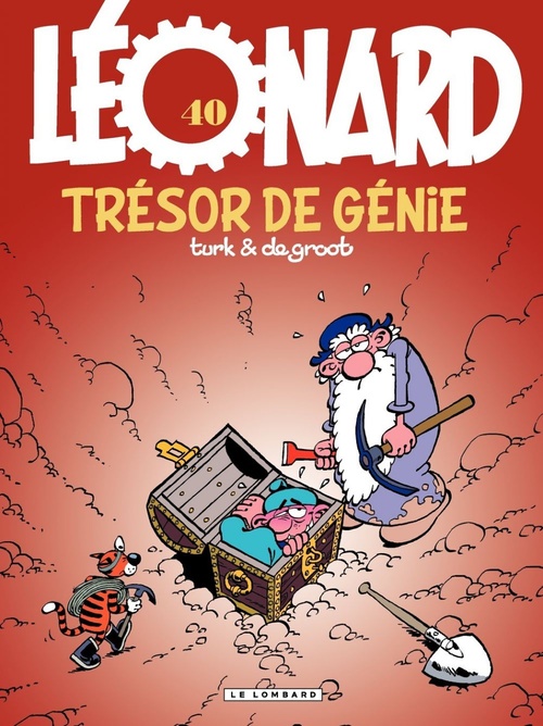 ebook cover of Léonard - Tome 40 - Un trésor de génie, by Bob de Groot, Turk
