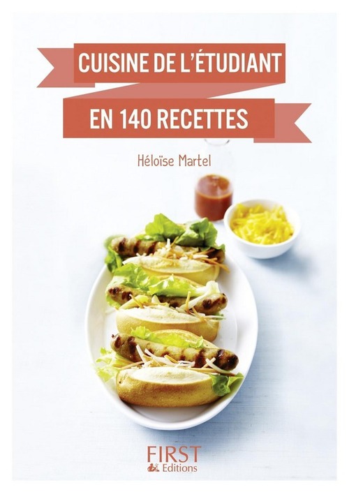 Couverture ebook de Le Petit livre de - Cuisine de l'étudiant en 140 recettes, de Héloïse Martel