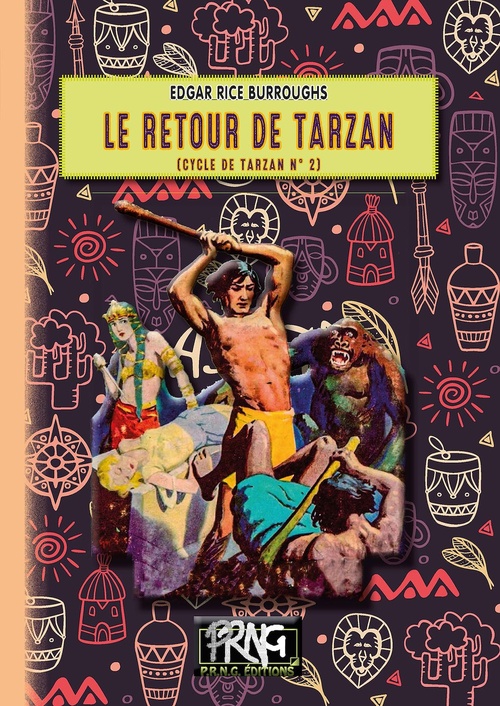Couverture ebook de Le retour de Tarzan (cycle de Tarzan n° 2), de Edgar Rice Burroughs