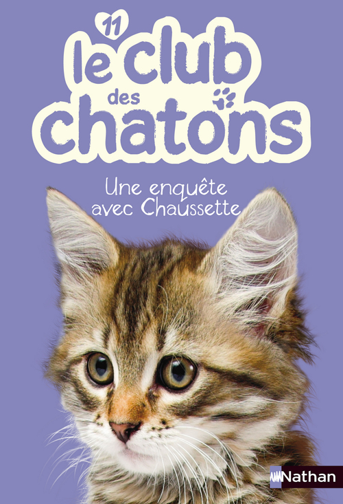 ebook cover of Club des chatons t11: une enquete avec chaussette, by Christelle Chatel
