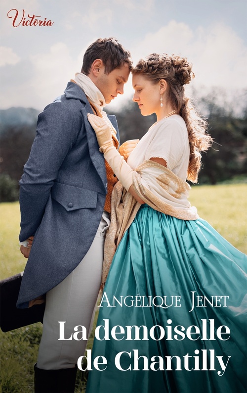 ebook cover of La demoiselle de Chantilly, by Angélique Jenet