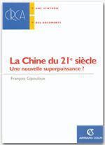 ebook cover of La Chine du 21e siècle, by François Gipouloux