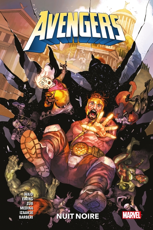 Couverture ebook de Avengers : Nuit noire, de Mark Waid, Al Ewing, Jim Zub