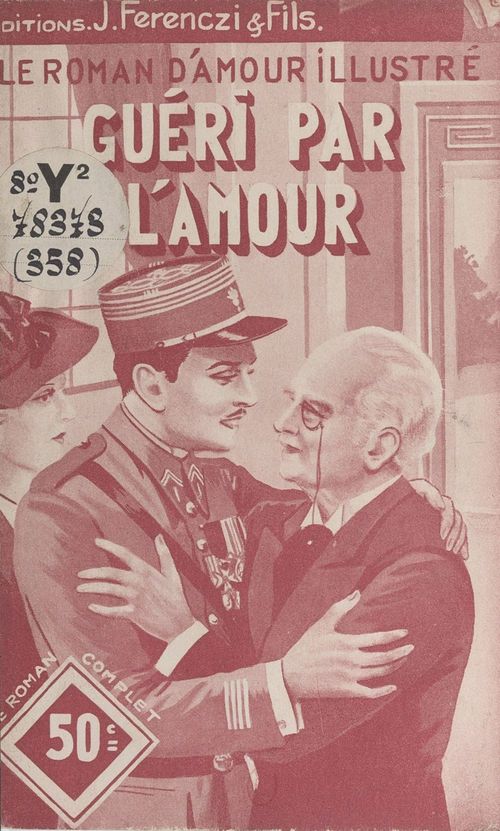 Couverture ebook de Guéri par l'amour, de Anny Lorn