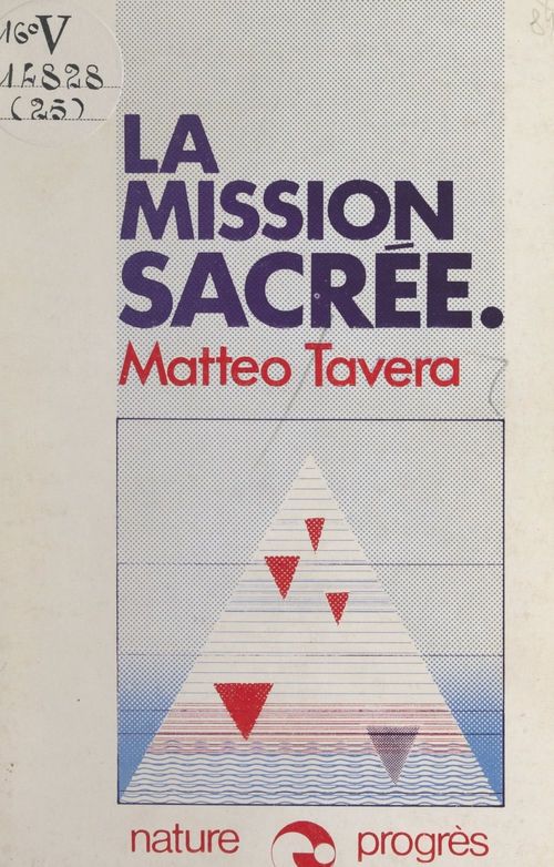Couverture ebook de La mission sacrée, de Matteo Tavera