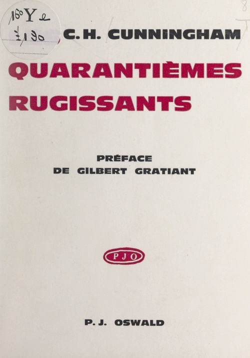 Couverture ebook de Les quarantièmes rugissants, de C.-H. Cunningham