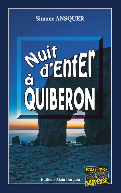 ebook cover of Nuit d'enfer à Quiberon, by Simone Ansquer