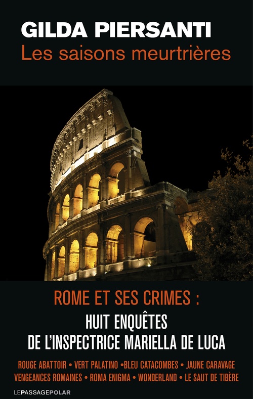 ebook cover of Coffret 8 volumes : Saisons meurtrières - Rome et, by Gilda Piersanti
