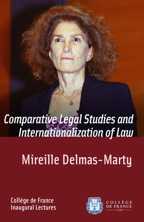 Couverture ebook de Comparative Legal Studies and Internationalization of Law, de Mireille Delmas-Marty