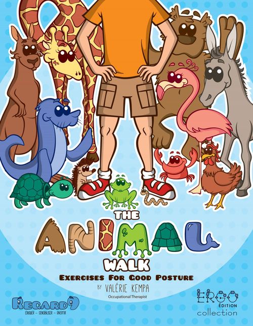 ebook cover of The Animal Walk, by Valerie Kempa