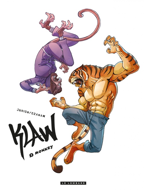 Couverture ebook de Klaw - Tome 5 - Monkey, de Ozanam, Joël Jurion