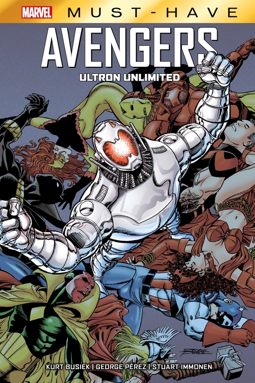 Couverture ebook de Best of Marvel (Must-Have) : Avengers - Ultron unlimited, de Kurt Busiek